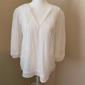Joie Peasant Top Sz XS in White